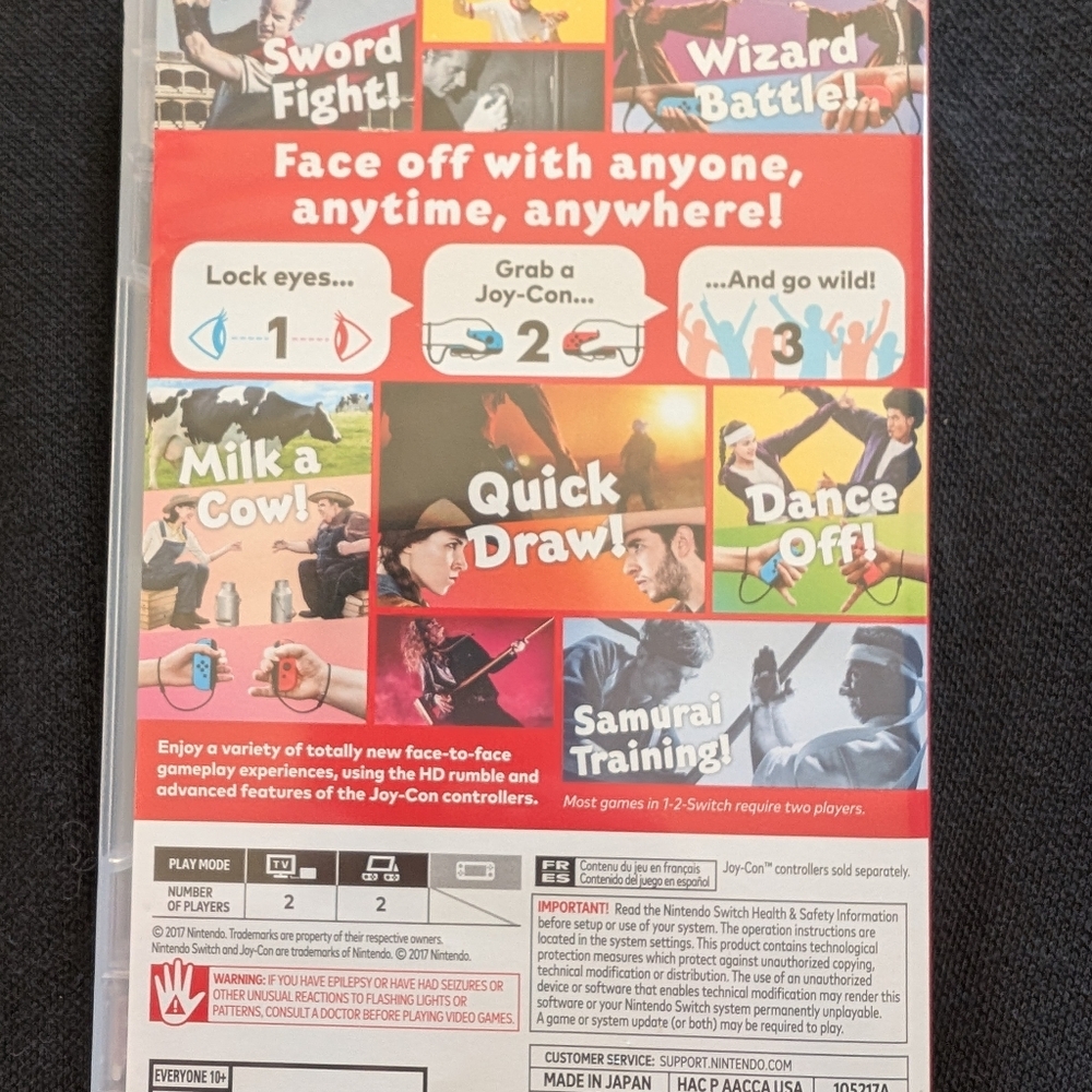 Nintendo Switch 1-2-Switch Game - Multicolor - Picture 2 of 4